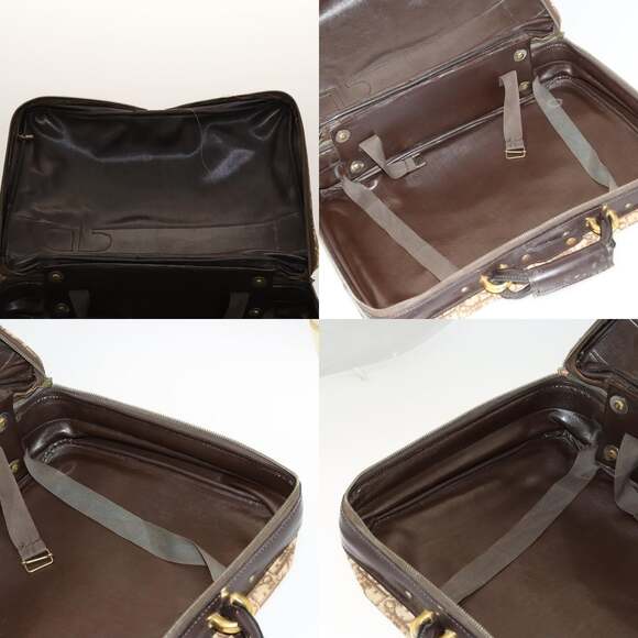 DIOR Trotter Canvas Trunk Brown Gold - Picture 12 of 12
